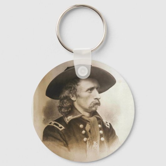 George Armstrong Custer um die 1860er Schlüsselanhänger (Vorderseite)