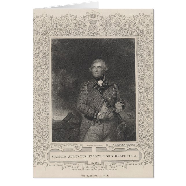 George Augustus Eliott, 1. Baron Heathfield (Vorne)