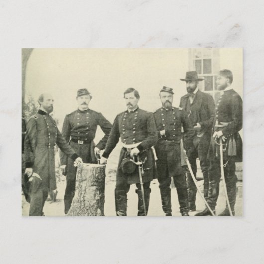 George B. McCellan Postkarte (Vorderseite)