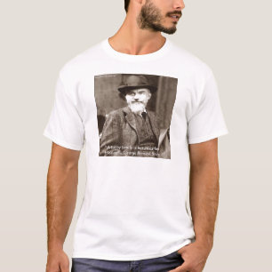 George B Shaw "Family/Heaven" Zitat von Weisheit G T-Shirt