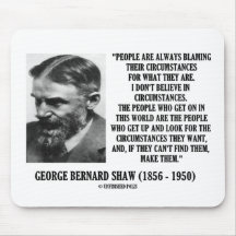 George B. Shaw I glauben nicht an Umstände