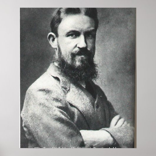 George B Shaw Quarrel / Breeding Wisdom Quote Post Poster (Vorne)