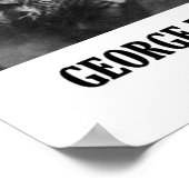 George B. Shaw, wenn die Ökonomen keine Schlussfol Poster (Ecke)