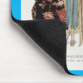 George Barbier Art Deco fashion Mousepad (Ecke)