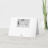 George Barbier Art Deco Fasho Danke der Karte (Rückseite)