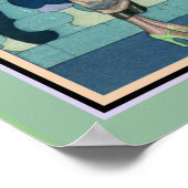 George Barbier Art Deco French Fashion Poster (Ecke)