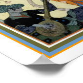 George Barbier Art Deco "Girl with Deer" Print Poster (Ecke)