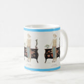 George Barbier Art Deco Kaffeetasse (VorderseiteRechts)
