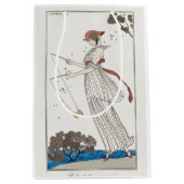George Barbier, Art Deco Medium Geschenktasche Mittlere Geschenktüte (Vorderseite)