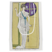 George Barbier, Art Deco Medium Geschenktasche Mittlere Geschenktüte (Rückseite)