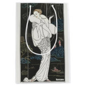 George Barbier, Art Deco Medium Geschenktasche Mittlere Geschenktüte (Vorderseite)