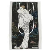 George Barbier, Art Deco Medium Geschenktasche Mittlere Geschenktüte (Rückseite)