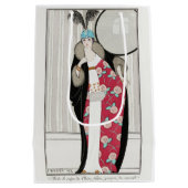 George Barbier, Art Deco Medium Geschenktasche Mittlere Geschenktüte (Rückseite)