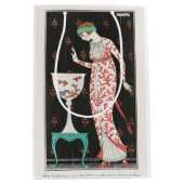 George Barbier, Art Deco Medium Geschenktasche Mittlere Geschenktüte (Vorderseite)