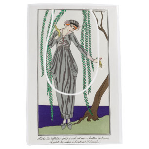 George Barbier, Art Deco Mittlere Geschenktüte
