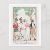 George Barbier, Art Deco Postcard Postkarte (Vorderseite)