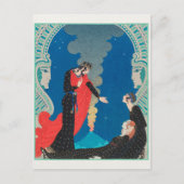 George Barbier, Art Deco Postcard Postkarte (Vorderseite)