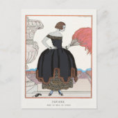 George Barbier, Art Deco Postcard Postkarte (Vorderseite)