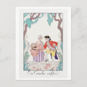 George Barbier, Art Deco Postcard Postkarte (Vorderseite)