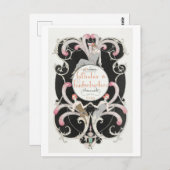 George Barbier, Art Deco Postcard Postkarte (Vorne/Hinten)
