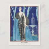 George Barbier, Art Deco Postcard Postkarte (Vorderseite)