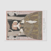 George Barbier, Art Deco Seidenpapier (Vorderseite)