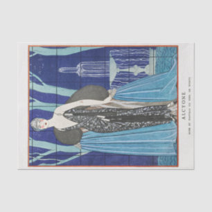 George Barbier, Art Deco Tissue Seidenpapier