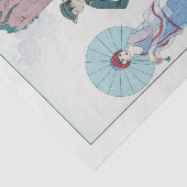 George Barbier, Art Deco Tissue Seidenpapier (Ausschnitt)