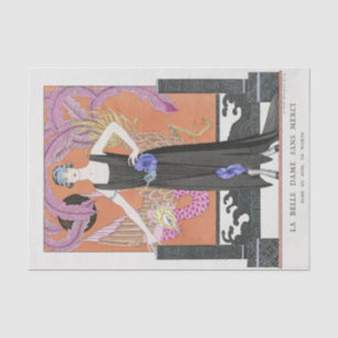 George Barbier, Art Deco Tissue Seidenpapier