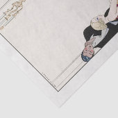 George Barbier, Art Deco Tissue Seidenpapier (Ausschnitt)