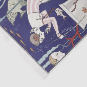 George Barbier, Art Deco Tissue Seidenpapier (Ausschnitt)