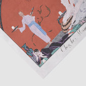 George Barbier, Art Deco Tissue Seidenpapier (Ausschnitt)