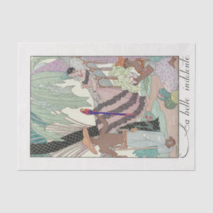 George Barbier, Art Deco Tissue Seidenpapier