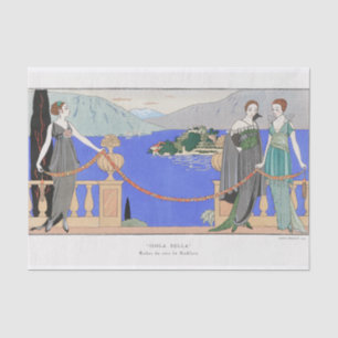 George Barbier, Art Deco Tissue Seidenpapier