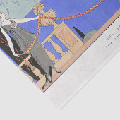 George Barbier, Art Deco Tissue Seidenpapier (Ausschnitt)