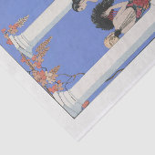 George Barbier, Art Deco Tissue Seidenpapier (Ausschnitt)