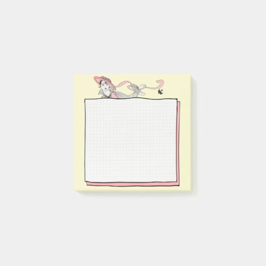 George Barbier Mode Post-it Klebezettel (Vorderseite)