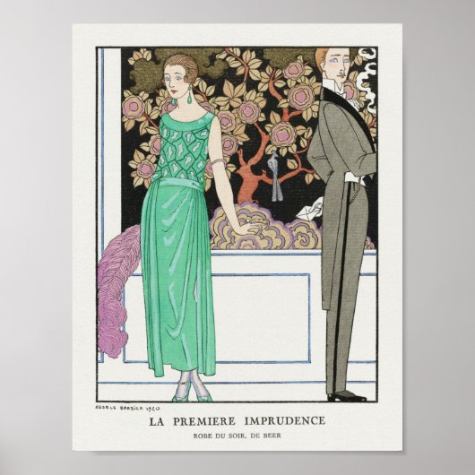 George Barbier Plakat (Vorne)