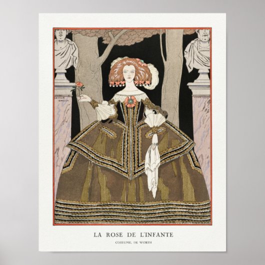 George Barbier Plakat (Vorne)