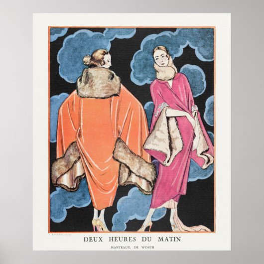George Barbier Plakat (Vorne)