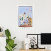 George Barbier Plakat (Heimbüro)