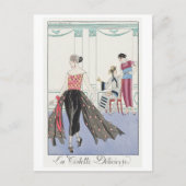 George Barbier Postcard Postkarte (Vorderseite)