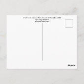 George Barbier Postcard Postkarte (Rückseite)