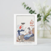 George Barbier Postcard Postkarte (Stehend Vorderseite)