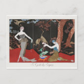 George Barbier Postcard Postkarte (Vorderseite)