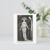 George Barbier Postcard Postkarte (Stehend Vorderseite)