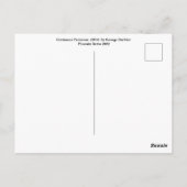 George Barbier Postcard Postkarte (Rückseite)