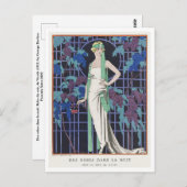 George Barbier Postcard Postkarte (Vorne/Hinten)
