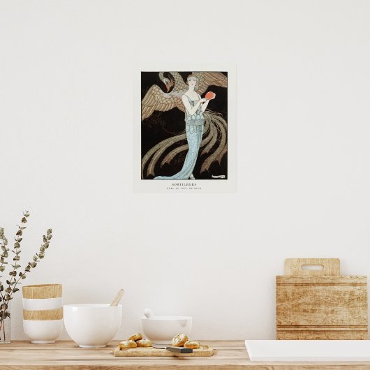 George Barbier Poster (Küche)