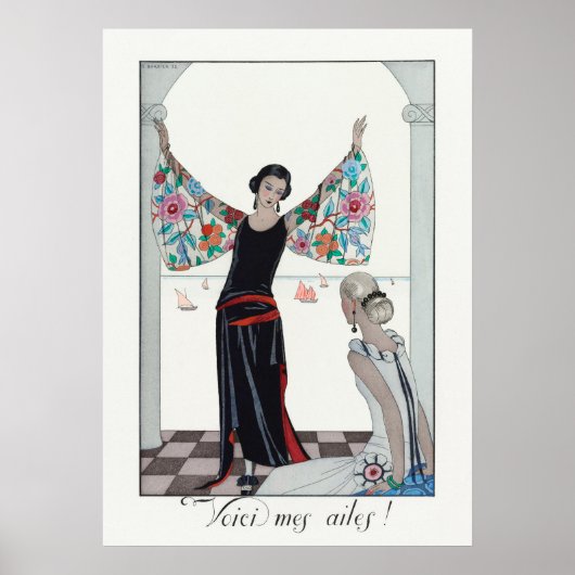 George Barbier Poster (Vorne)